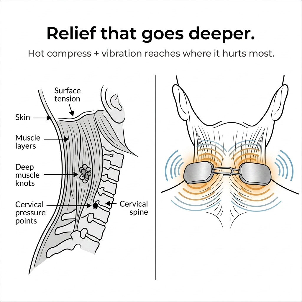 Neckli™ Portable Neck Massager