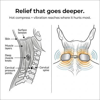 Neckli™ Portable Neck Massager