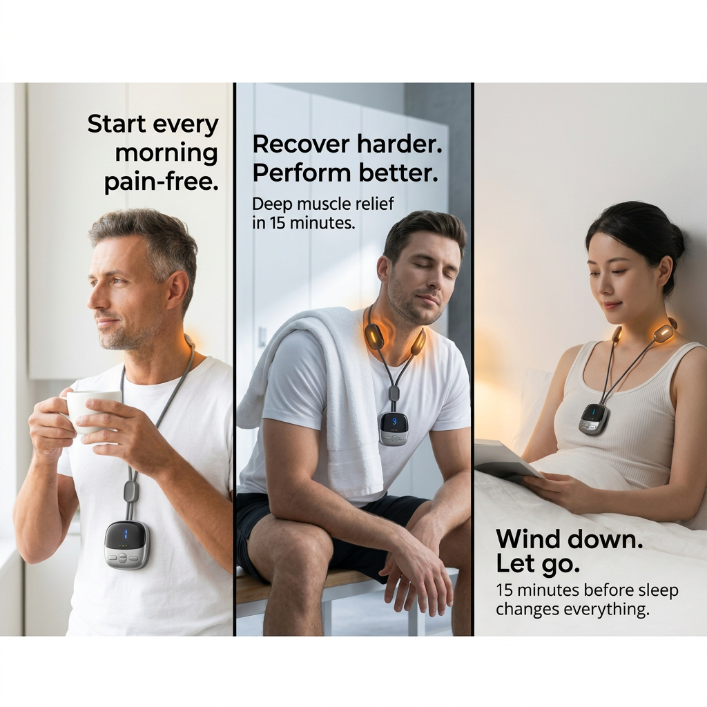 Neckli™ Portable Neck Massager